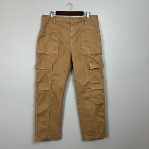 Madewell Pants Womens 33 Tan 90's Straight Cargo Classic‎ Utility